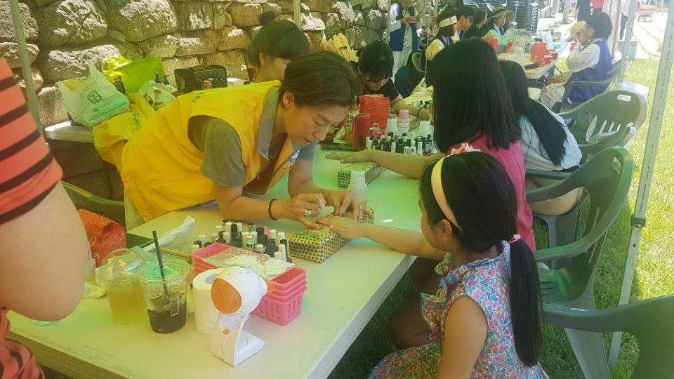 218 문화가 있는 날 행사지원 및 네일아트봉사