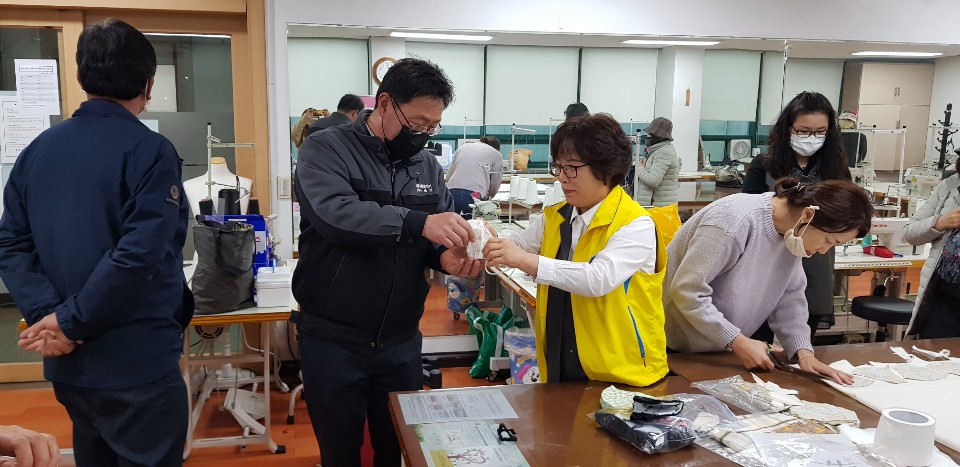 코로나19 극복 마스크 만들기