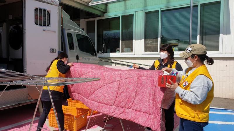 인지면 이동세탁(인지면 적십자봉사회)