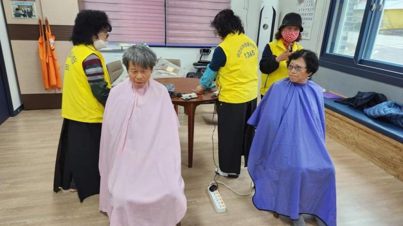 운산면 고풍리 행복마을 가꾸기