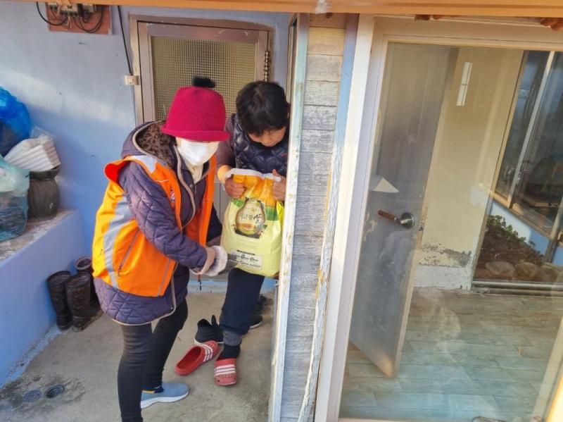 물품나눔으로 안부묻기